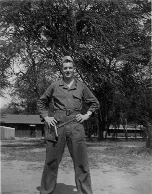 Kay D. Call, Radio Operator and Waist Gunner Crew 204, Okinawa Nov 20, 1945